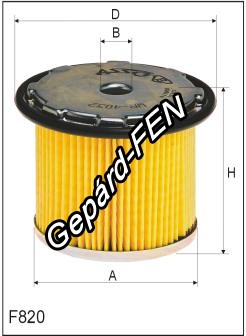 Üzemanyagszûrõ - Citroen: BX 19 TD 1800 92~, 1.9D/RD/TRD/TGD/TZDX  -  Mann: P 716, Filtron: PM 858, Asso: WP4032