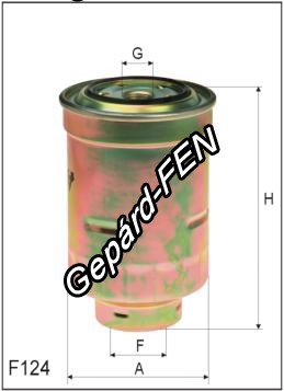 Üzemanyagszûrõ - Volkswagen Taro Pick-up 2.5 Diesel 10/90->, Toyota -  Mann: WK 828, Filtron: PP 855, Asso: WP4053