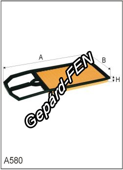 Levegõszûrõ - Seat, Skoda Fabia, Volkswagen -  Mann: C 3575, Filtron: AP 183/1, Asso: AB1529
