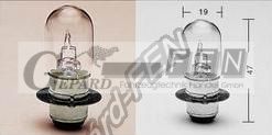 !!!AKCIÓ!!! a készlet erejéig - Halogén kicsi motor izzó 12V 35/35W fehér PX15D