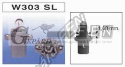 Mûszerfal izzó 24V 1.2W szürke B8.3d
