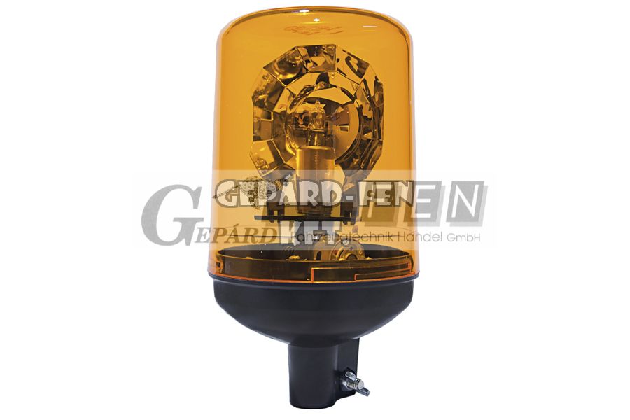 Forgólámpa SIMA búrás 12V (H3 izzós), ADAPTERES felfogatás - fogaskerékmeghajtás - Dasteri átm.: 132mm, mag.: 240mm - 411/12.05