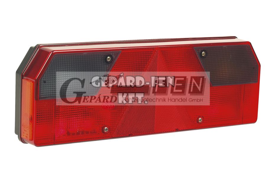 BÚRA Schwarzmüller/Krone - sötétített búrás - hátsólámpához BAL oldal 420x147mm - P2091SR