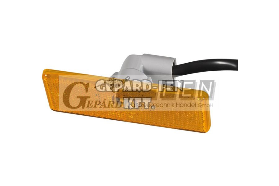Szélességjelzõ téglalap alakú (Mercedes Actros) 6LED-es 12-24V +VEZETÉK, 120x45mm, Illesztõcsapok táv.: 75mm - 536-0.05