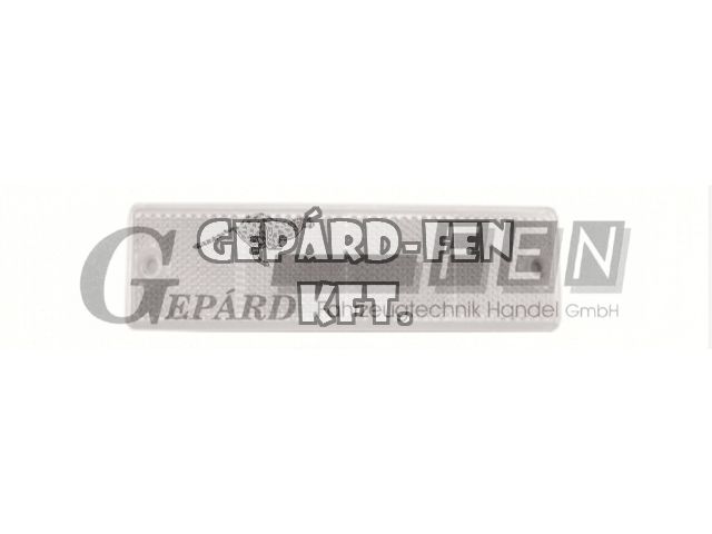 Prizma 170mm x 40mm fehér 2 csavarral rögzíthetõ