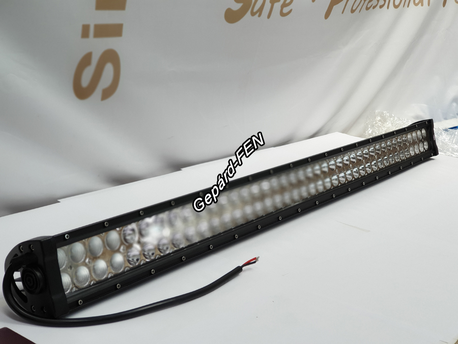 KS88240 Combo 80LED 240W 21600 LUMEN 2 soros aluminium házas Fényhíd 12-24V. Terítõ ill.Szúró fény kombináció!! 2 Felfogótalp hossza 105cm