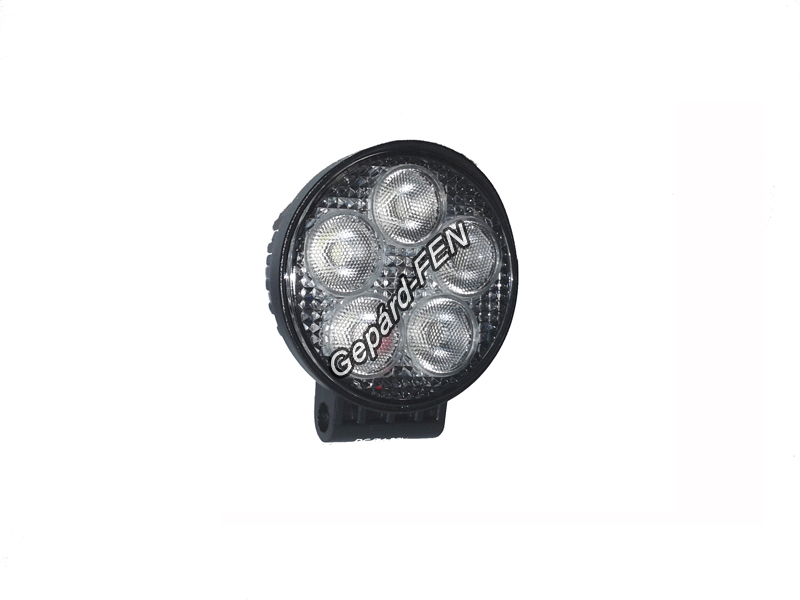 Munkalámpa kerek MINI 14 LED teritõ 15W 10V-36V átm.:85mm