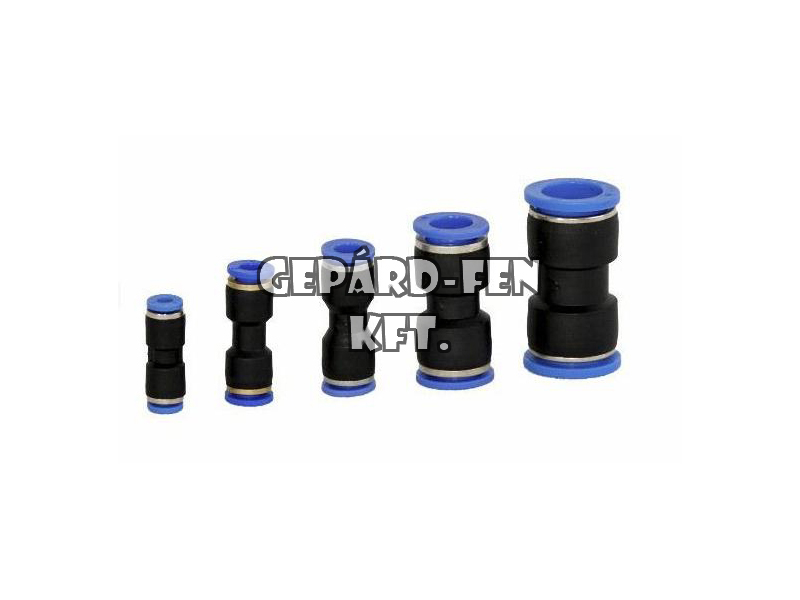 Légfékcsõ gyorstoldó mûanyag szûkítõ 6mm/8mm
