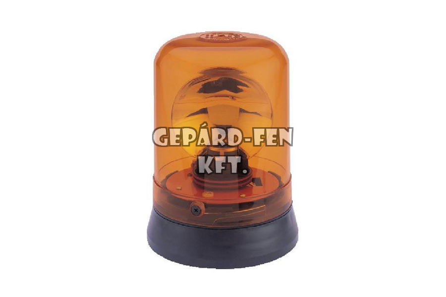 Forgólámpa Galaxy 24V (H1 izzó nélkül) 3csavaros felfogatással és szíjmeghajtással, talpátm.: 150mm, mag.: 200mm (0209LUS)