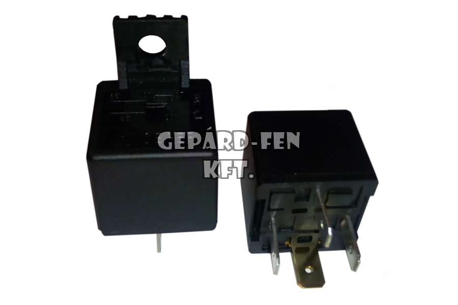 Elektromos kürt relé 4lábú 12V/30A