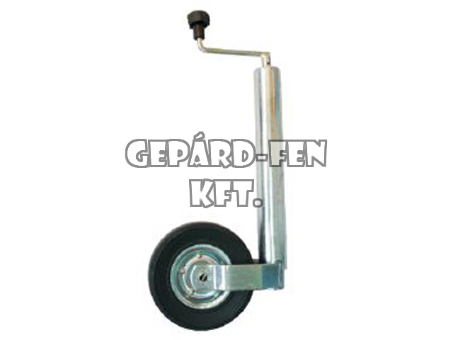 Mankóláb kerékkel NAGY, max. függõleges terhelhetõség: 300kg, magasság: min.: 540 - max.: 760mm, tartó átm.: 60mm, kerék átm.: 220mm - CKM-02