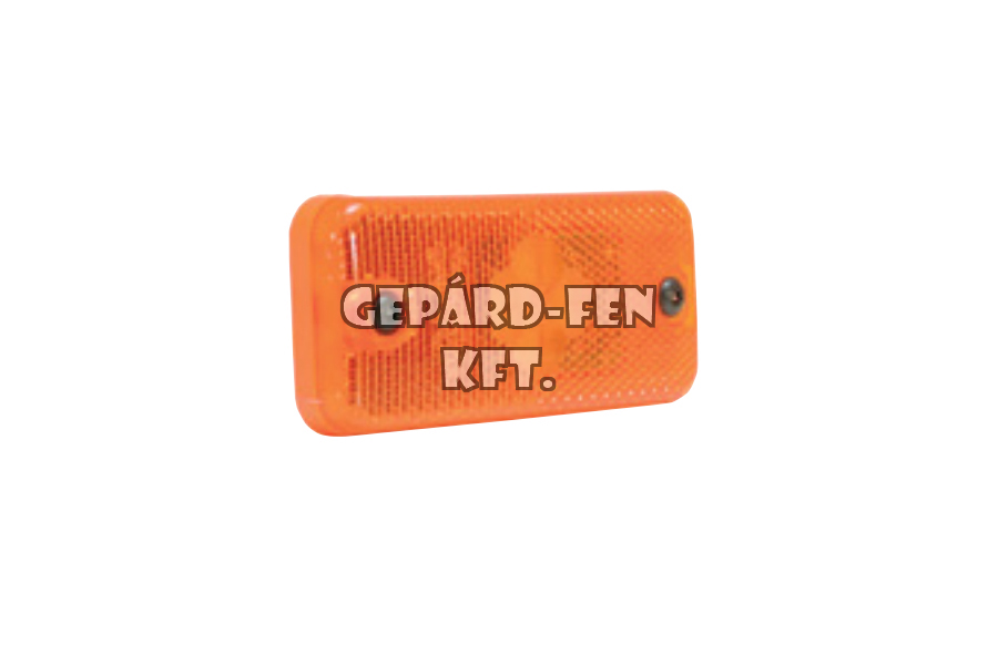Szélességjelzõ VOLVO 24V tégla alakú +AMP csatlakozó hátul Sárga 4LED-es (eredeti VIGNAL) 110x50mm, vast.: 18mm (csatlakozóval: 34mm), furattáv.: 84mm - 198520