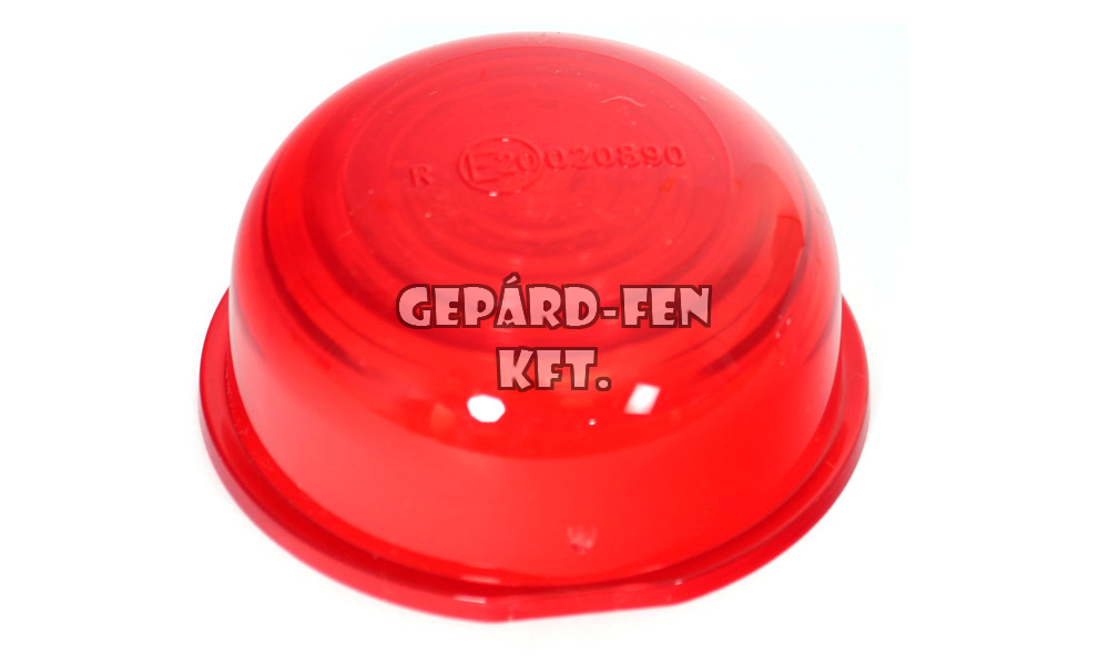 W21,-es tipuscsalád.269C.Kerek PIROS BÚRA a karos szélességjelzõkhöz.Átmérõ.:52mm