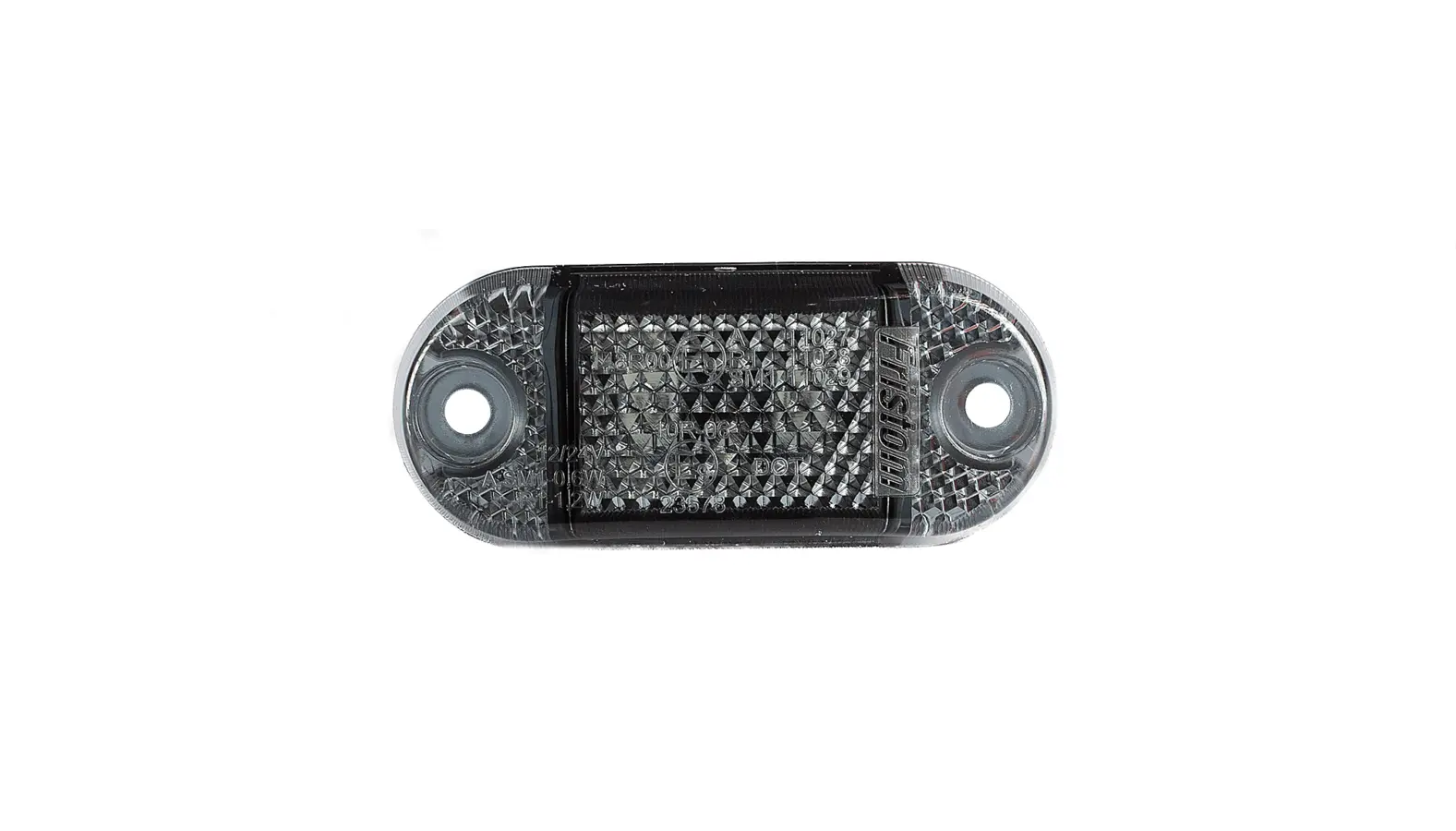 Helyzetjelzõ 2 LED piros, sötétített, 12-36V, 0,15m kábel, 65x28mm, FT-62 C DARK