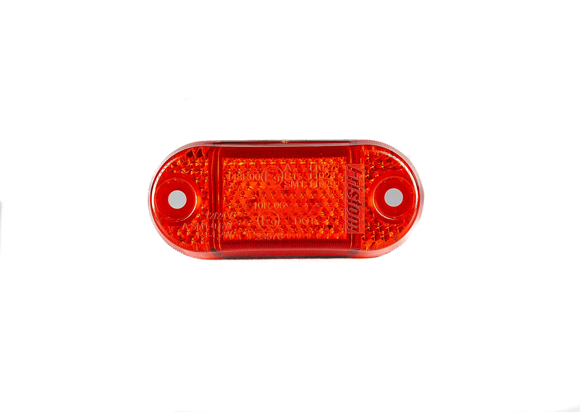 Helyzetjelzõ 2 LED piros, 12-36V, 0.15m kábel, 65x28mm, FT-62 C