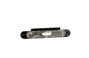 Helyzetjelzõ LED + prizma + tartó fehér, 12-36V, 0.5m kábel, 168x23mm, FT-65 B+K