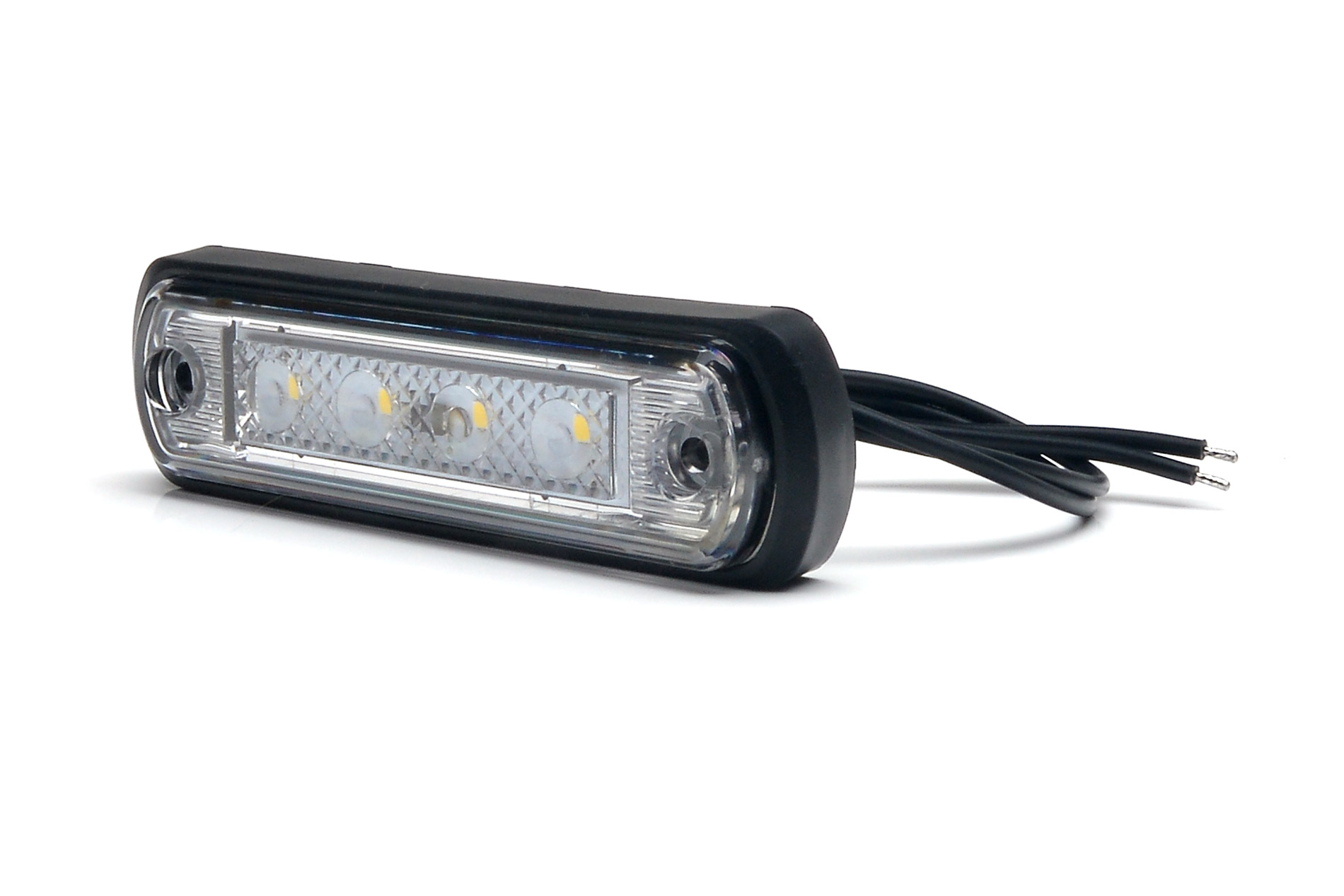 Helyzetjelzõ fehér LED 12/24V 1340