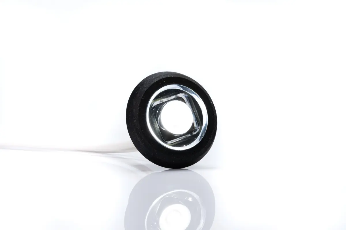 Külsõ dekor világítás, kis kerek FEHÉR, süllyesztett,  32mm átm., 0,15m kábel, 12-36V, FT-74 B