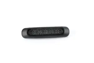 SÁRGA 6LED-es villogólámpa, sötétített búrával, 2 féle beépítõkerettel, 12-36V, max 8W, 6 funkciós 132x28mm, vast.:19mm, furattáv.:120mm FT-200 LED DARK