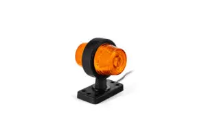Szélességjelzõ, rövid, RETRO stílus, LED-es, sárga-sárga, 0,44 méteres vezetékkel, 12-36V, FT-147 AZ/Z