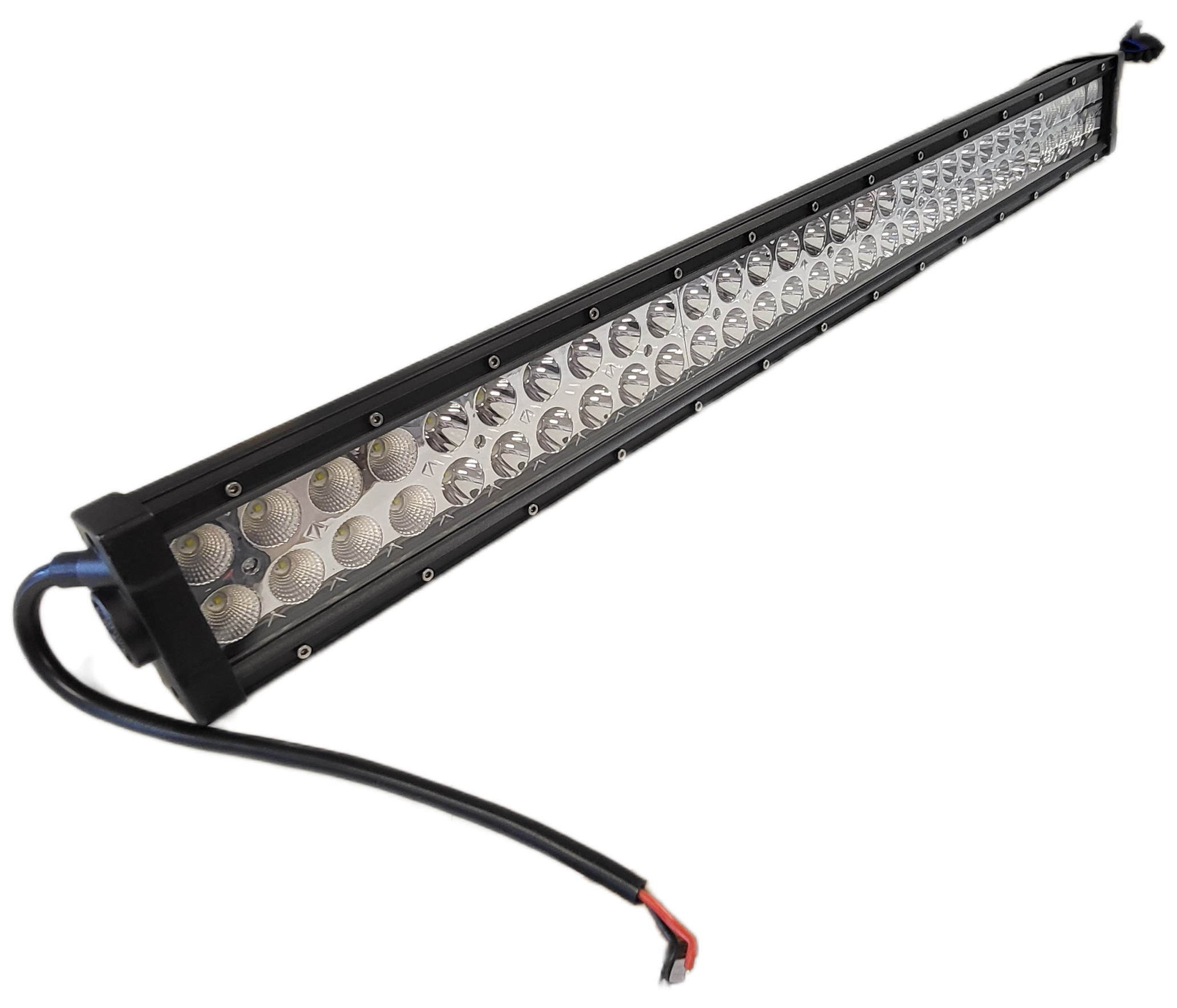 KS88180 COMBO.60 Ledes, 180W,-os 16200 Lumen teljesítményü kétsoros alumíniumházas fényhíd.12-24V. Terítõ ill. Szúrófény kombináció. 2 felfogó talp. Méretei: 790x80x83mm.Cca: 35cm kábellal.